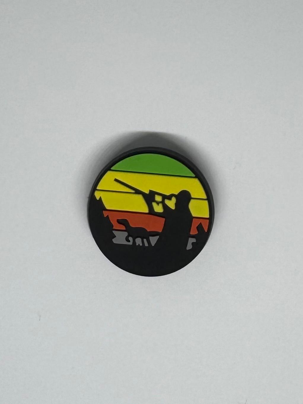 Hunting Silhouette Charm