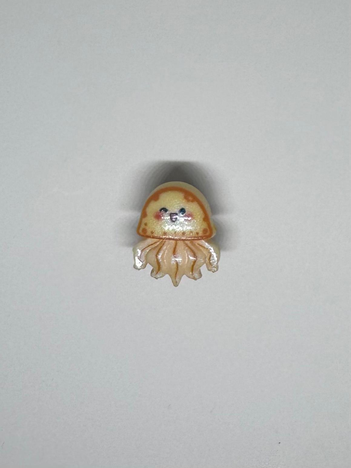 Gold Jellyfish Charm