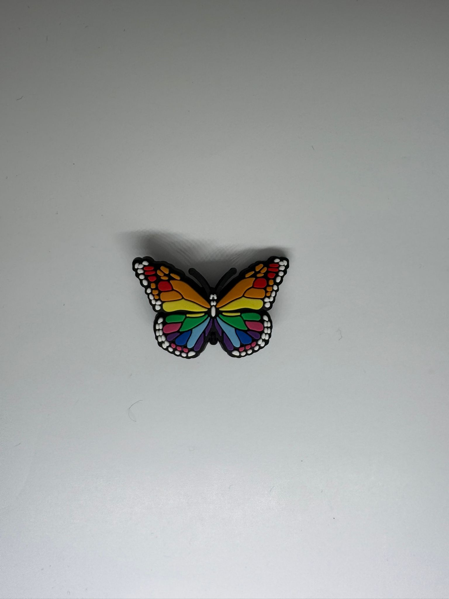 Rainbow Butterfly Charm