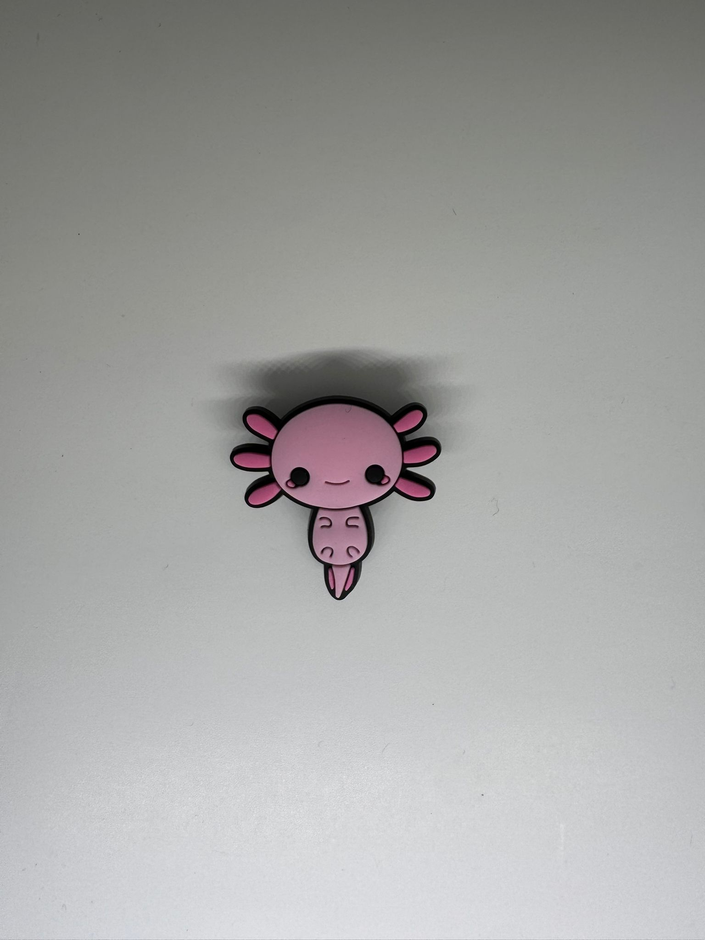 Floating Pink Axolotl Charm
