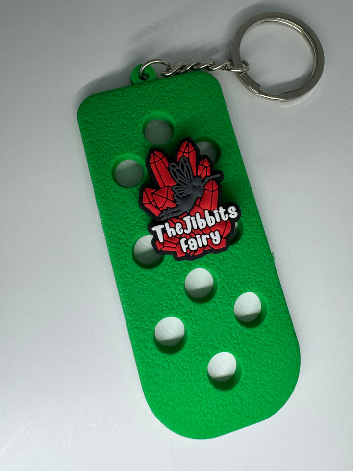 Multi Charm Bag Tag - Various Colours