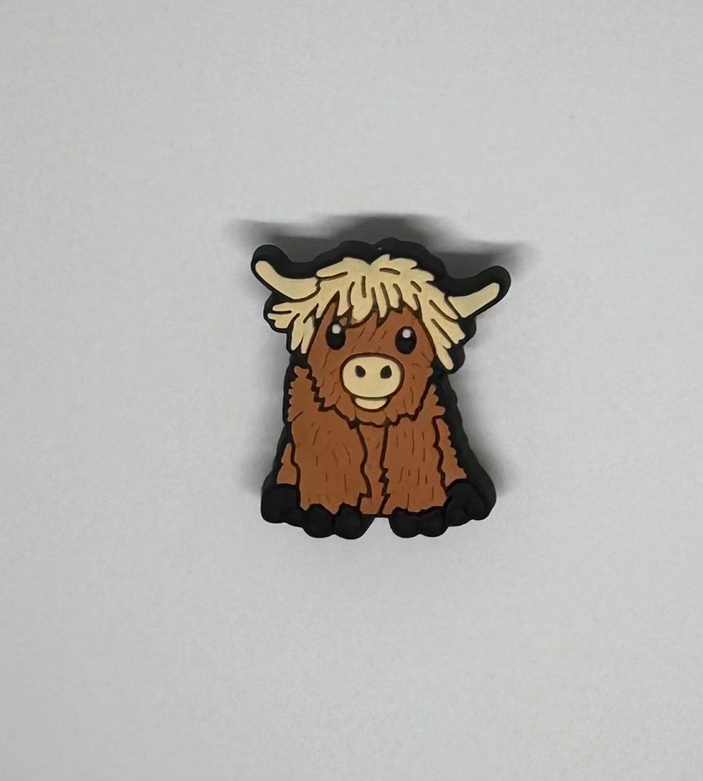 Highland Cow Charm