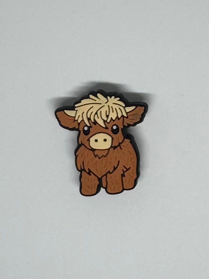 Highland Cow Charm
