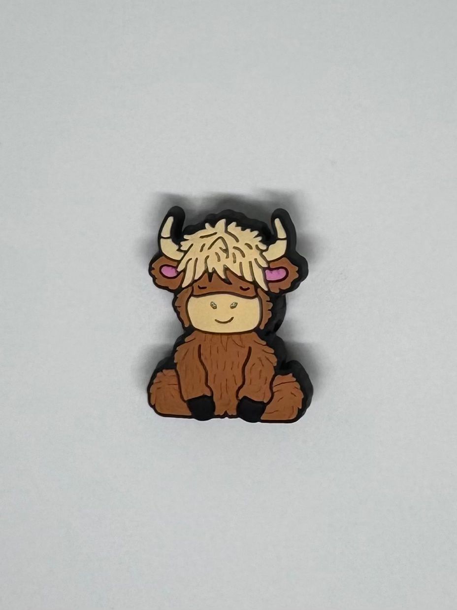Highland Cow Charm