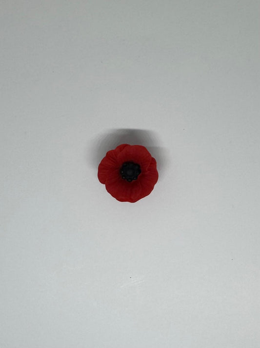 Red Poppy Charm
