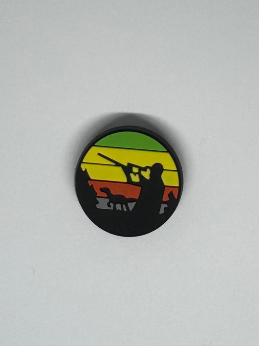 Hunting Silhouette Charm