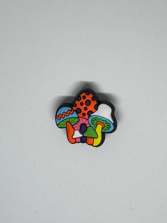 3 Big Mushrooms Charm