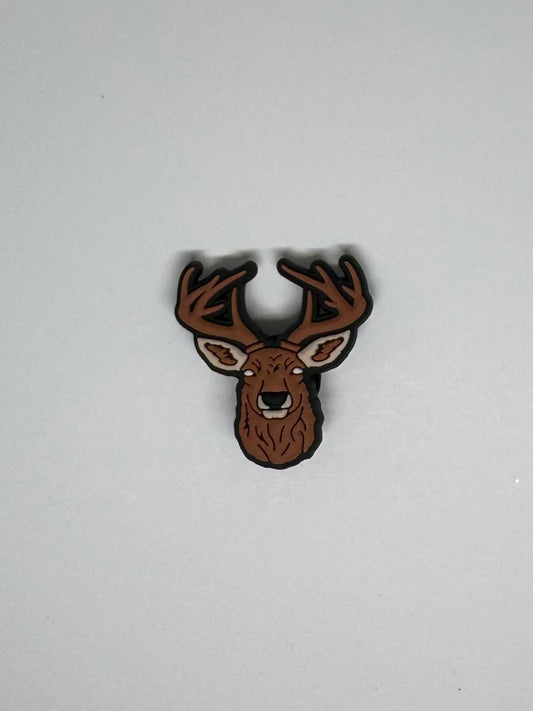 Stag Head Charm