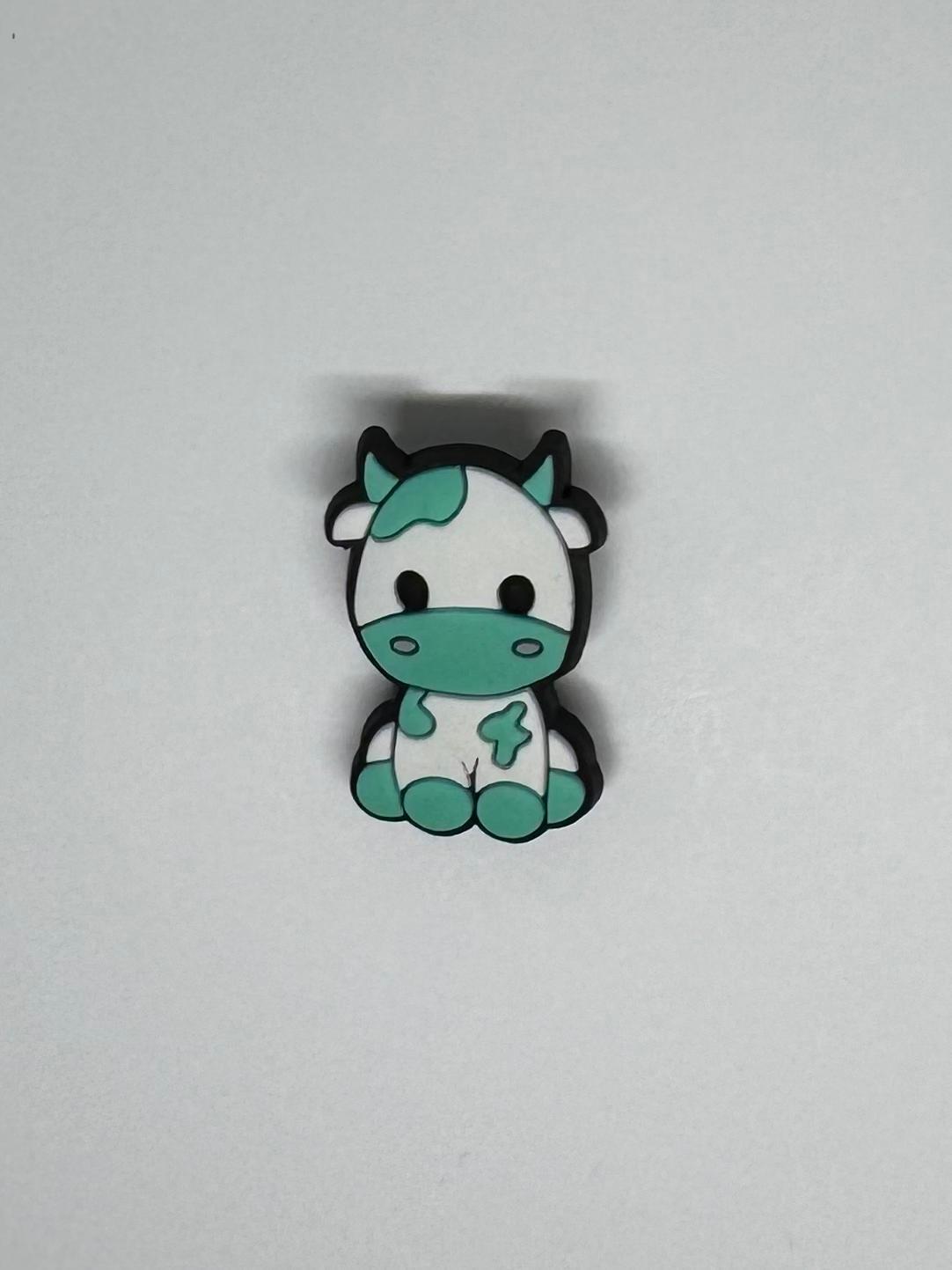 Colorful Cow Charms