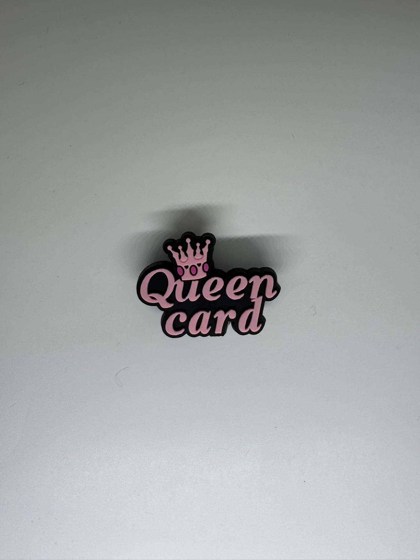 Queen Card Charm