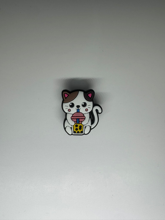 Boba Cat Charm