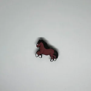 Brown Running Horse Charm