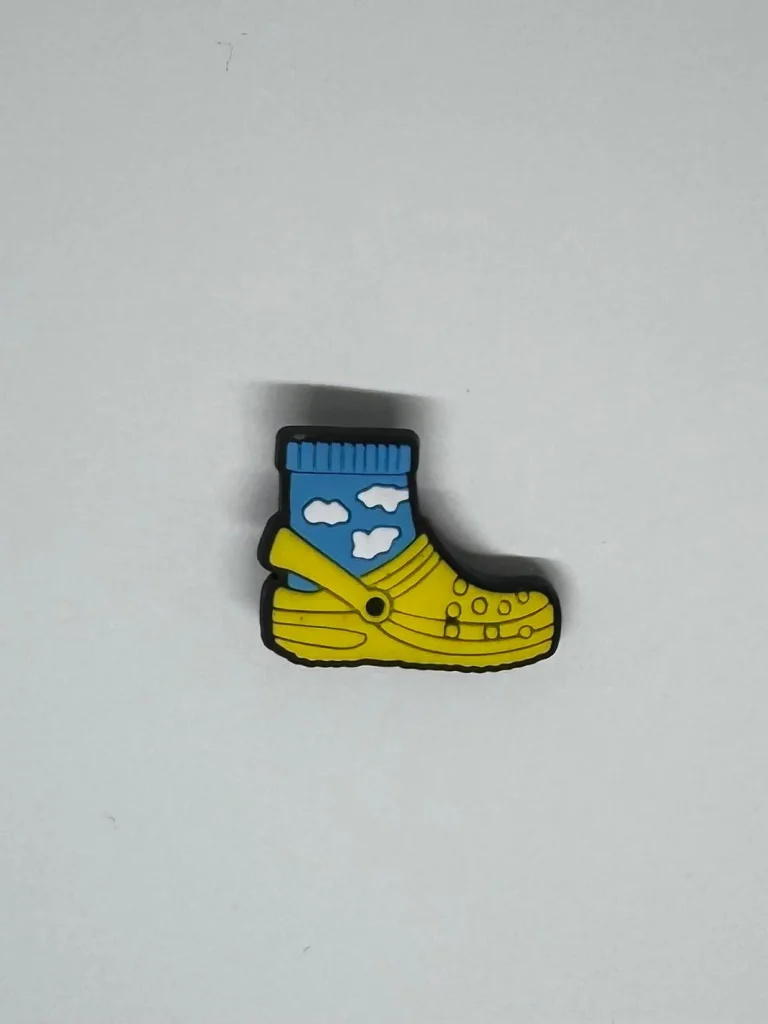Croc in a Sock Charm