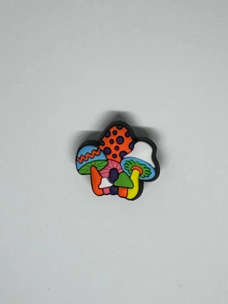 3 Big Mushrooms Charm