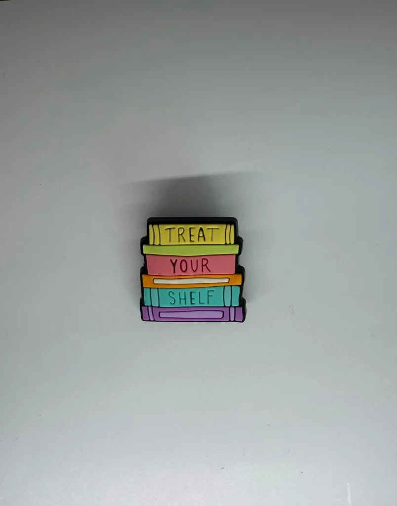 Treat Your Shelf Books Charm