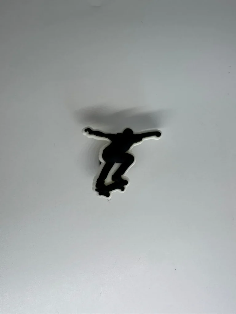 Skateboarder Charm