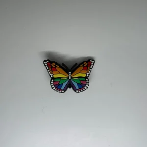 Rainbow Butterfly Charm