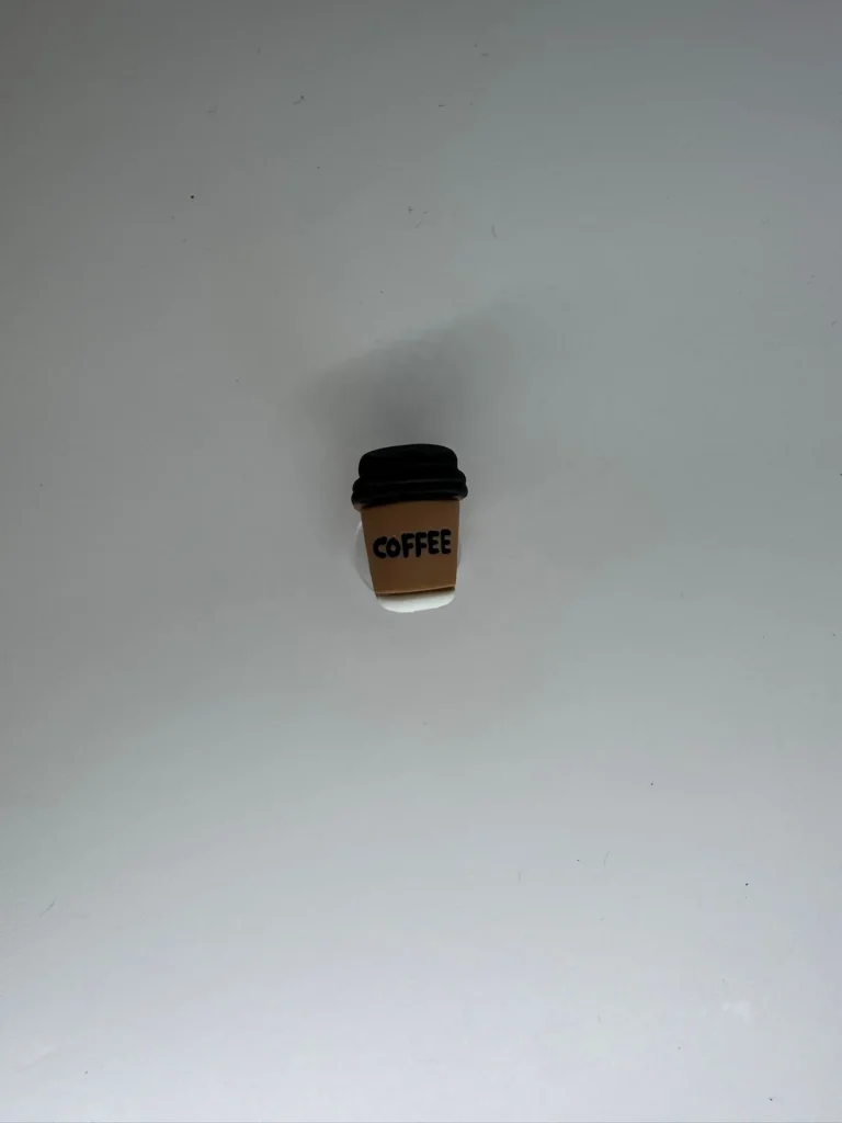 Homecrafted Coffee Cup Charm