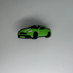 Green Sports Car Charm