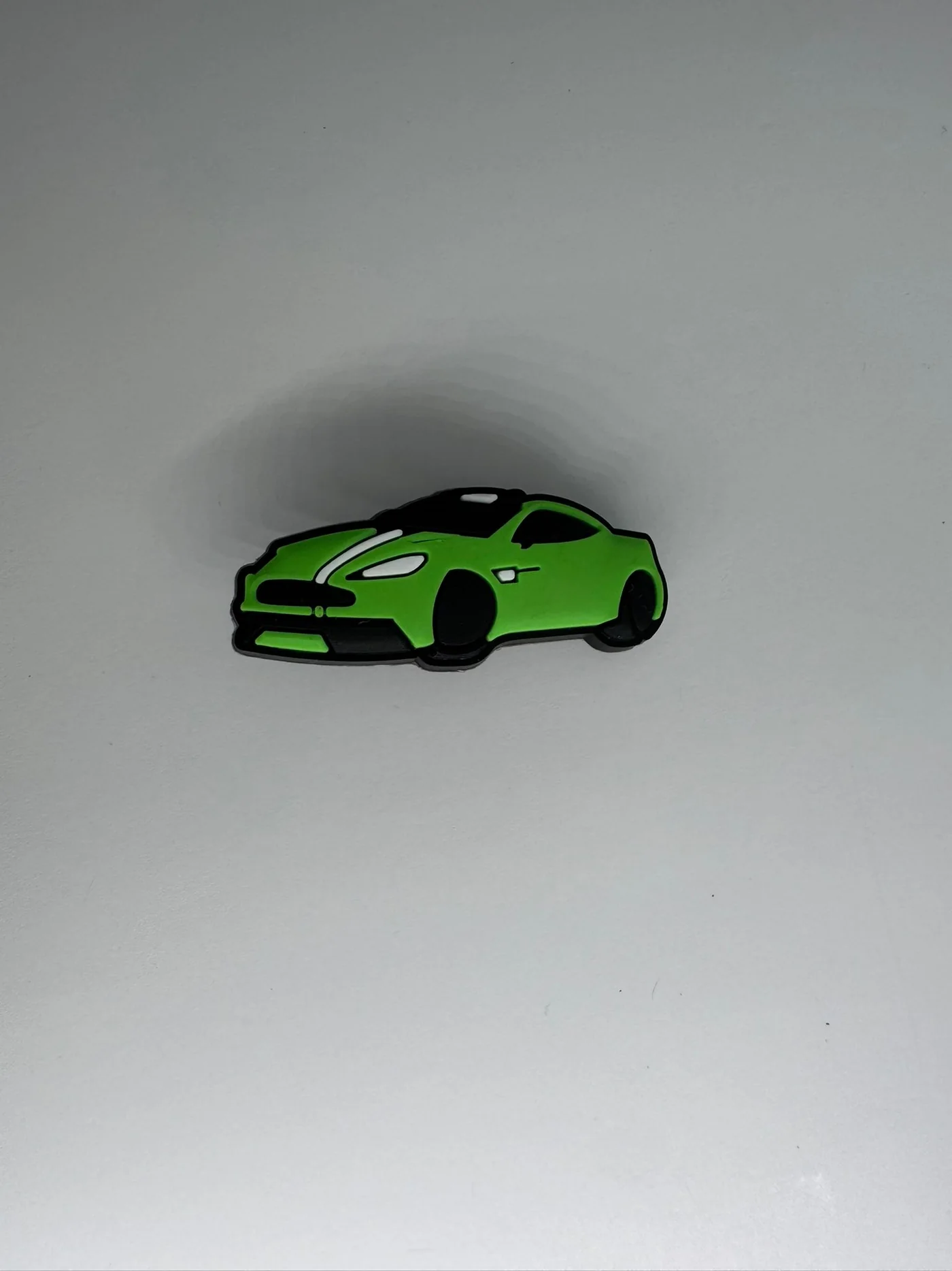 Green Sports Car Charm