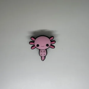Floating Pink Axolotl Charm