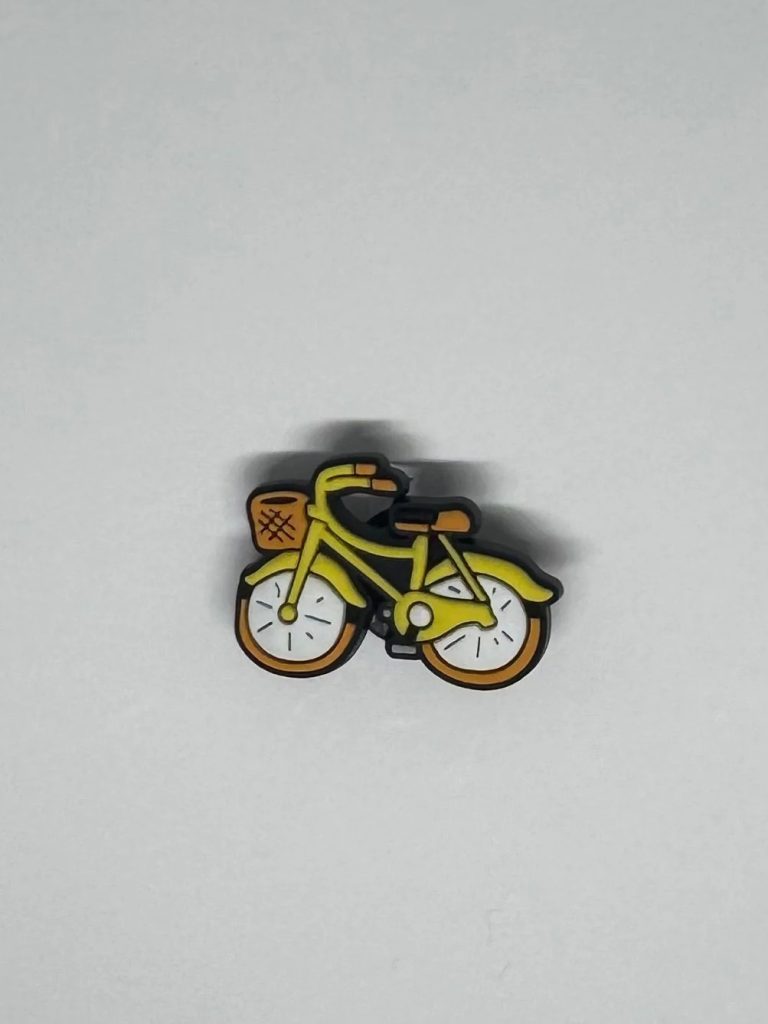 Yellow Bicycle Charm