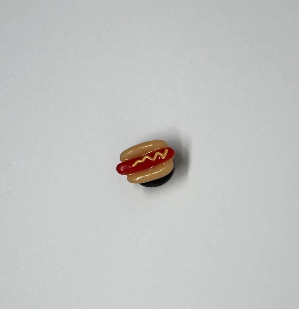 Mini American Hotdog Charm