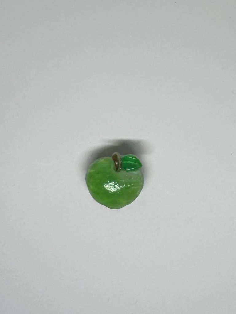 Green Apple Charm