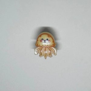 Gold Jellyfish Charm