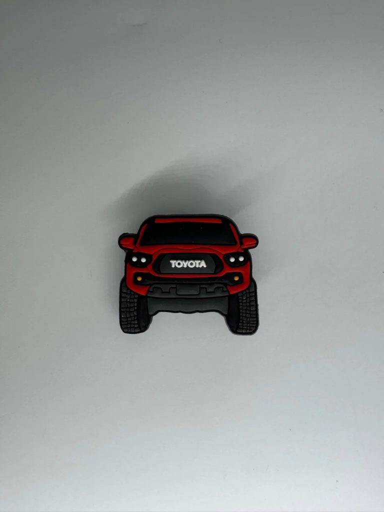 Red Toyota Truck Charm