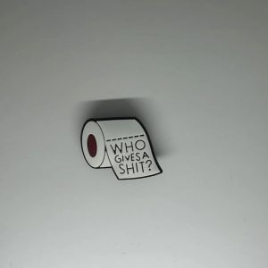 Who Gives A Shit Toilet Paper Charm