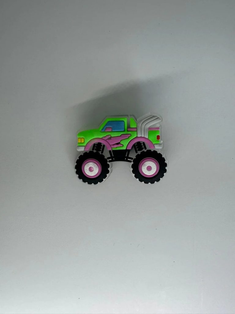 Monster Truck w Purple Flame Charm