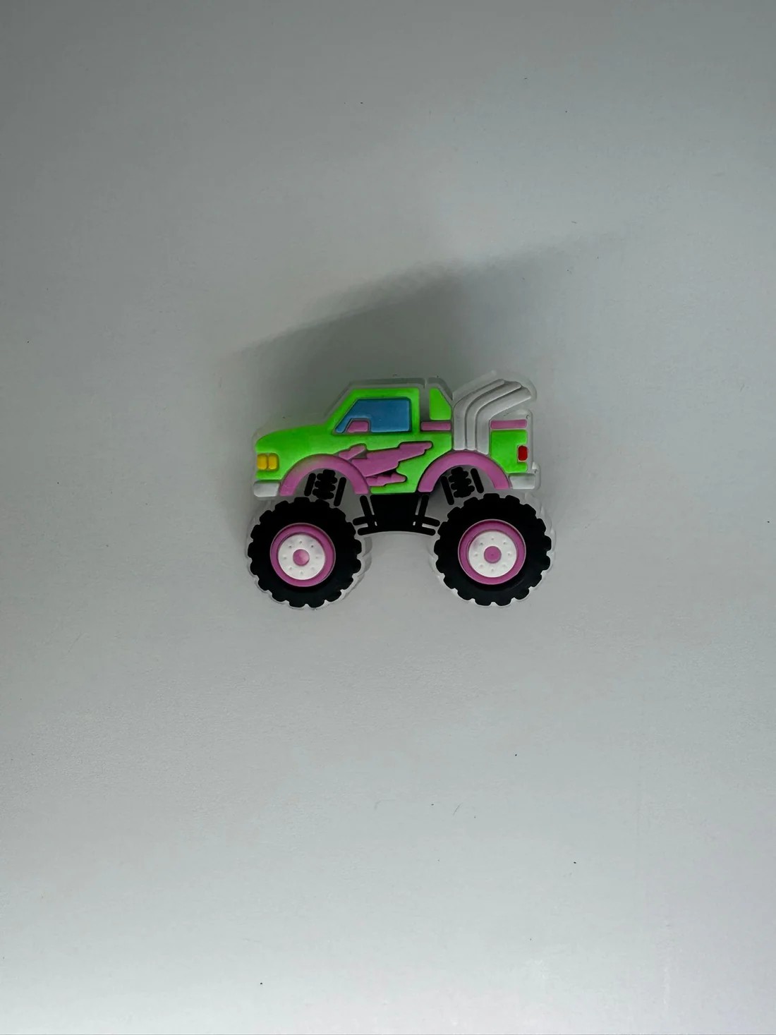 Monster Truck w Purple Flame Charm