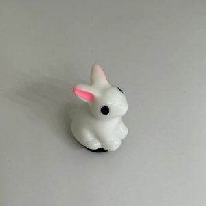 White Bunny Charm