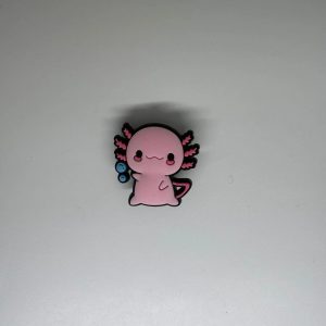 Chunky Axolotl w Bubbles Charm