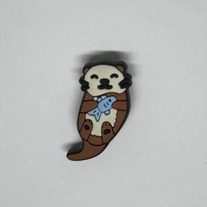 Michelle's Otter w a Fish Design