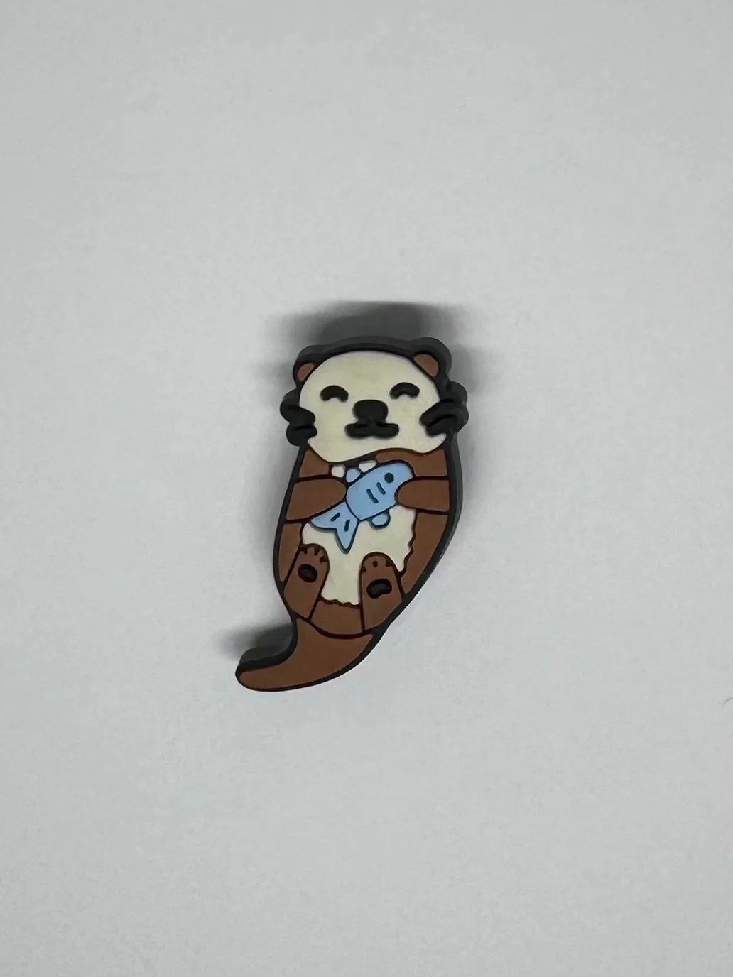 Michelle's Otter w a Fish Design