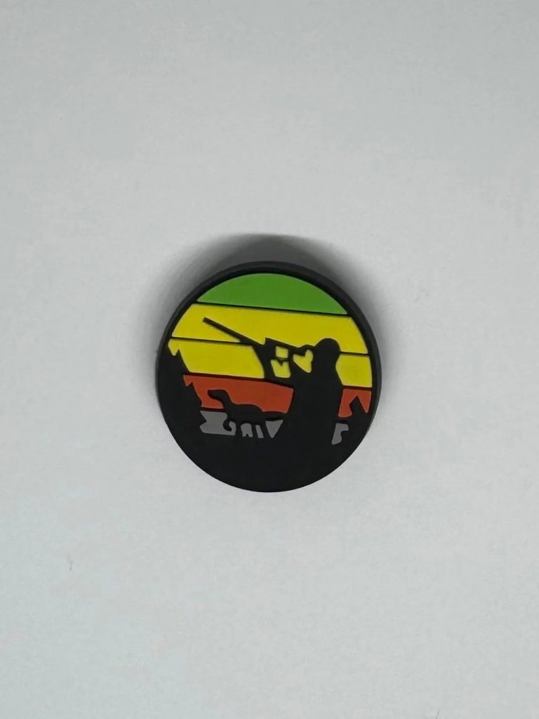 Hunting Silhouette Charm
