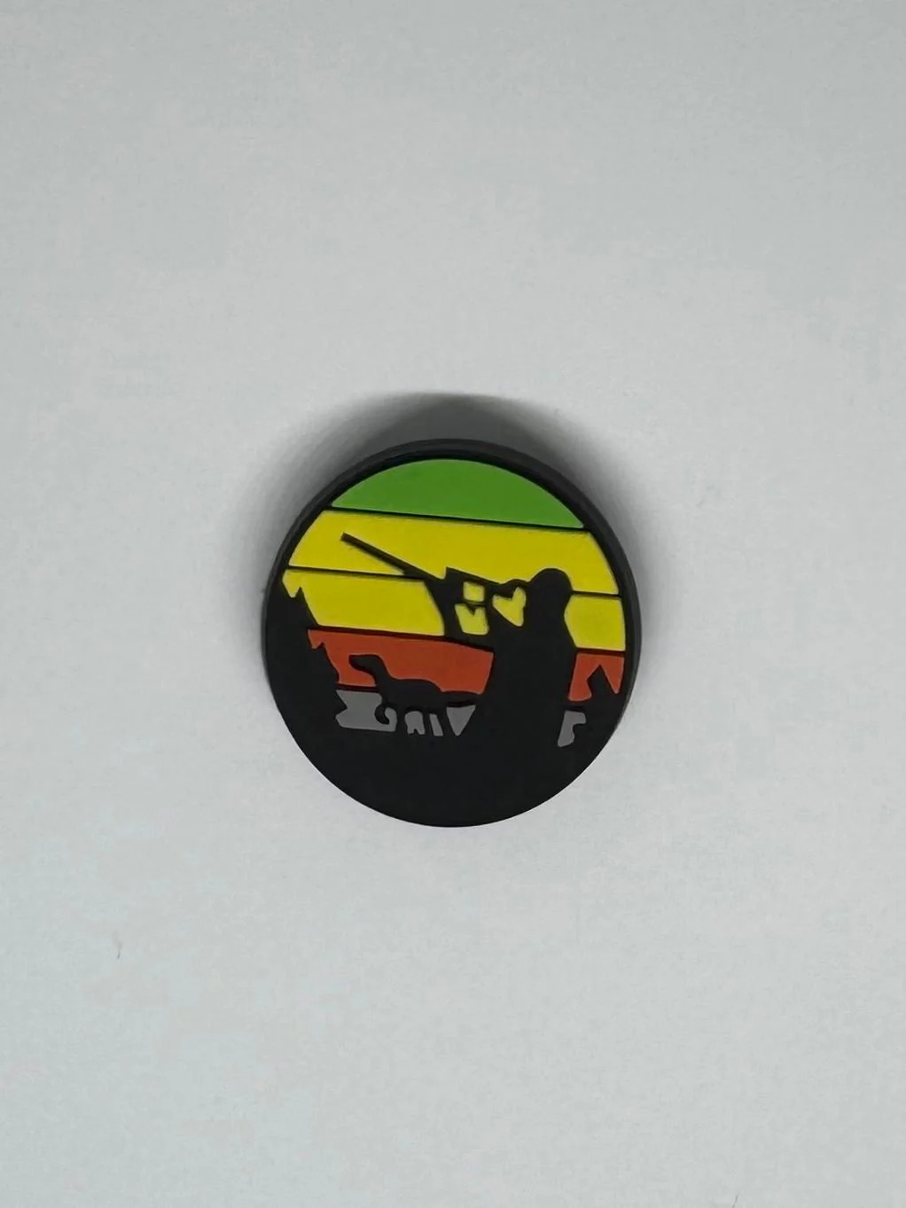 Hunting Silhouette Charm