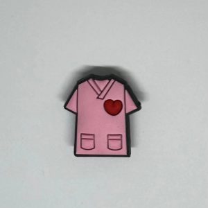 Pink Nurse Scrubs Charm