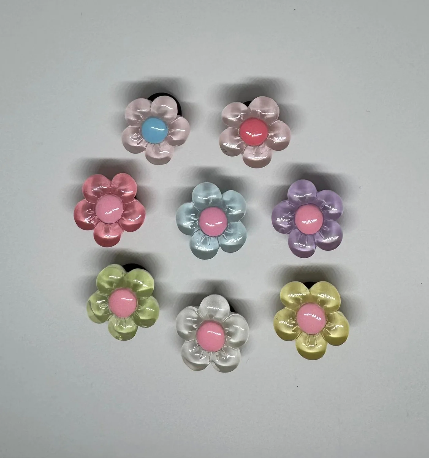 Clear Flower Charms - Image 9