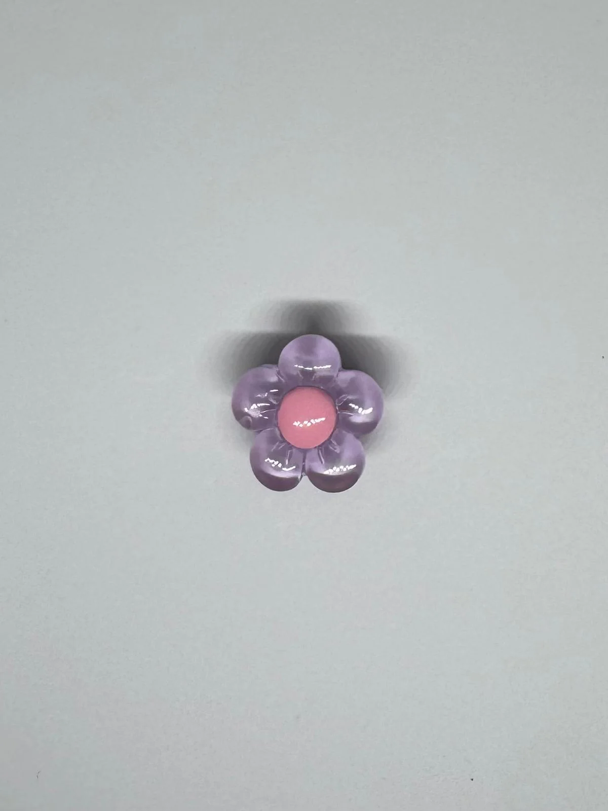 Clear Flower Charms